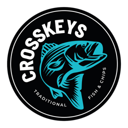 Crosskeys Fish Bar logo.